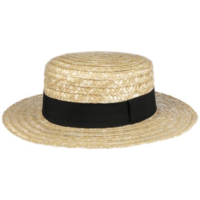 Boater Kreiss�ge Strohhut by Lipodo
