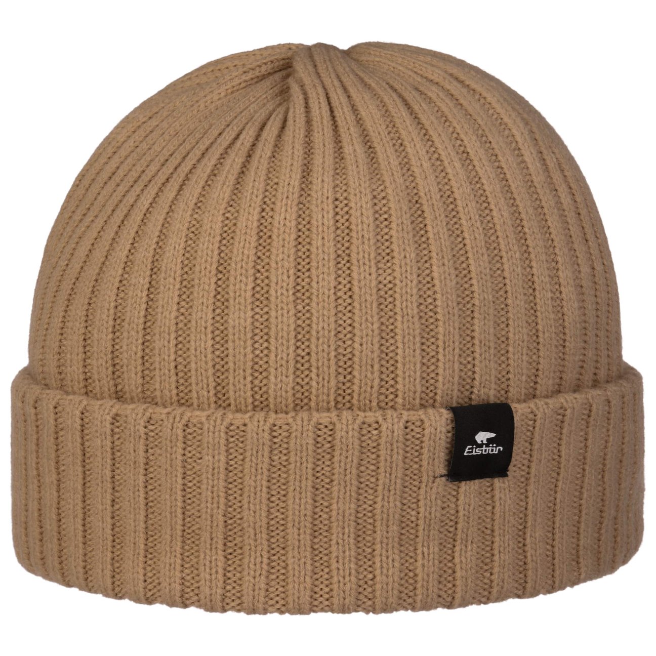 Eisbär Unisex Beige Ripp Mütze By - Bild 3