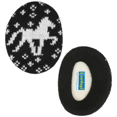 Gestricktes Pferd Earbags Ohrenw�rmer
