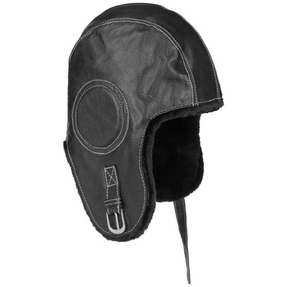 Ziegenleder Pilotenhaube by McBURN