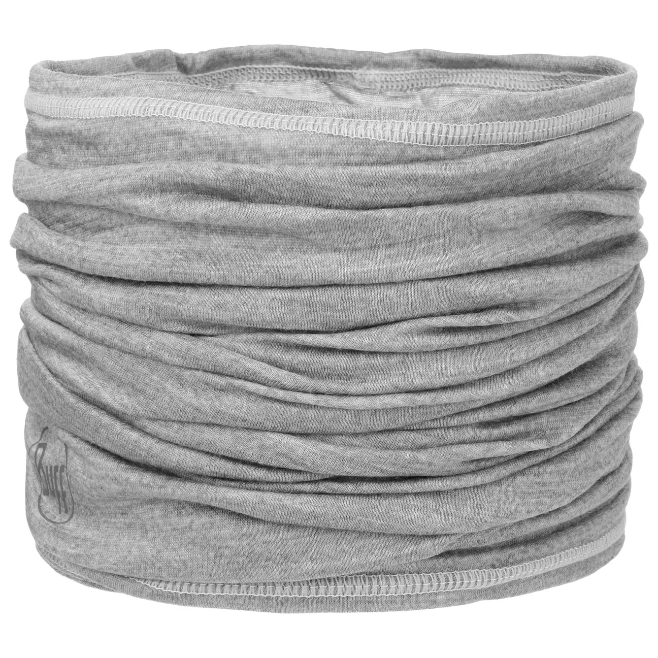 Buff Unisex Grau Multifunktionstuch "Lightweight Merino Wool Solid Bark", Größe One Size In - Bild 5