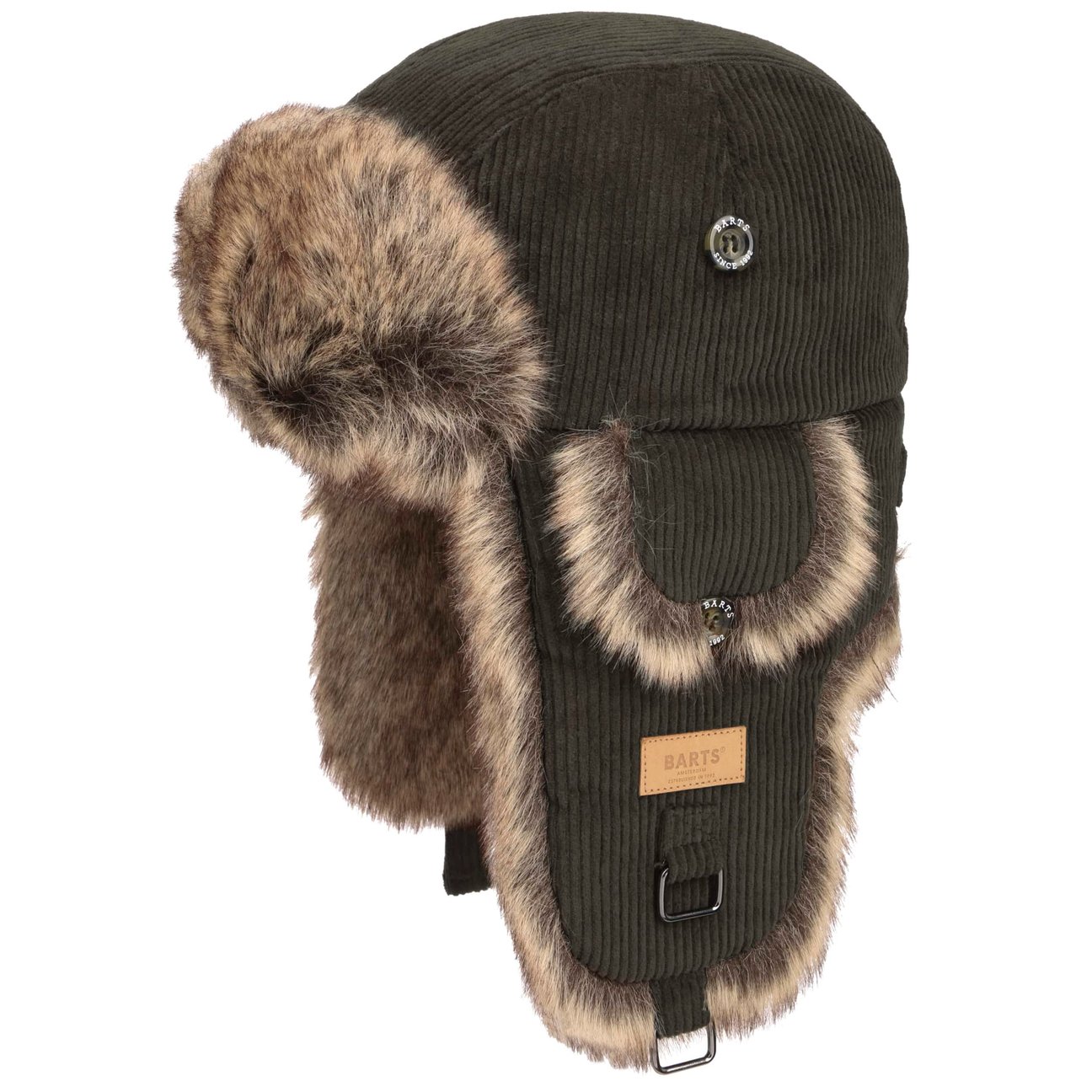 Barts Unisex Oliv Rip Bomber Cordfliegermütze By - Bild 4