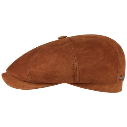 Hatteras Goat Suede Flatcap by Stetson