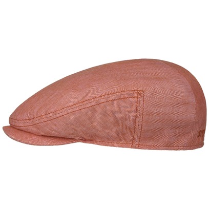Woodfield Linen Flatcap by Stetson