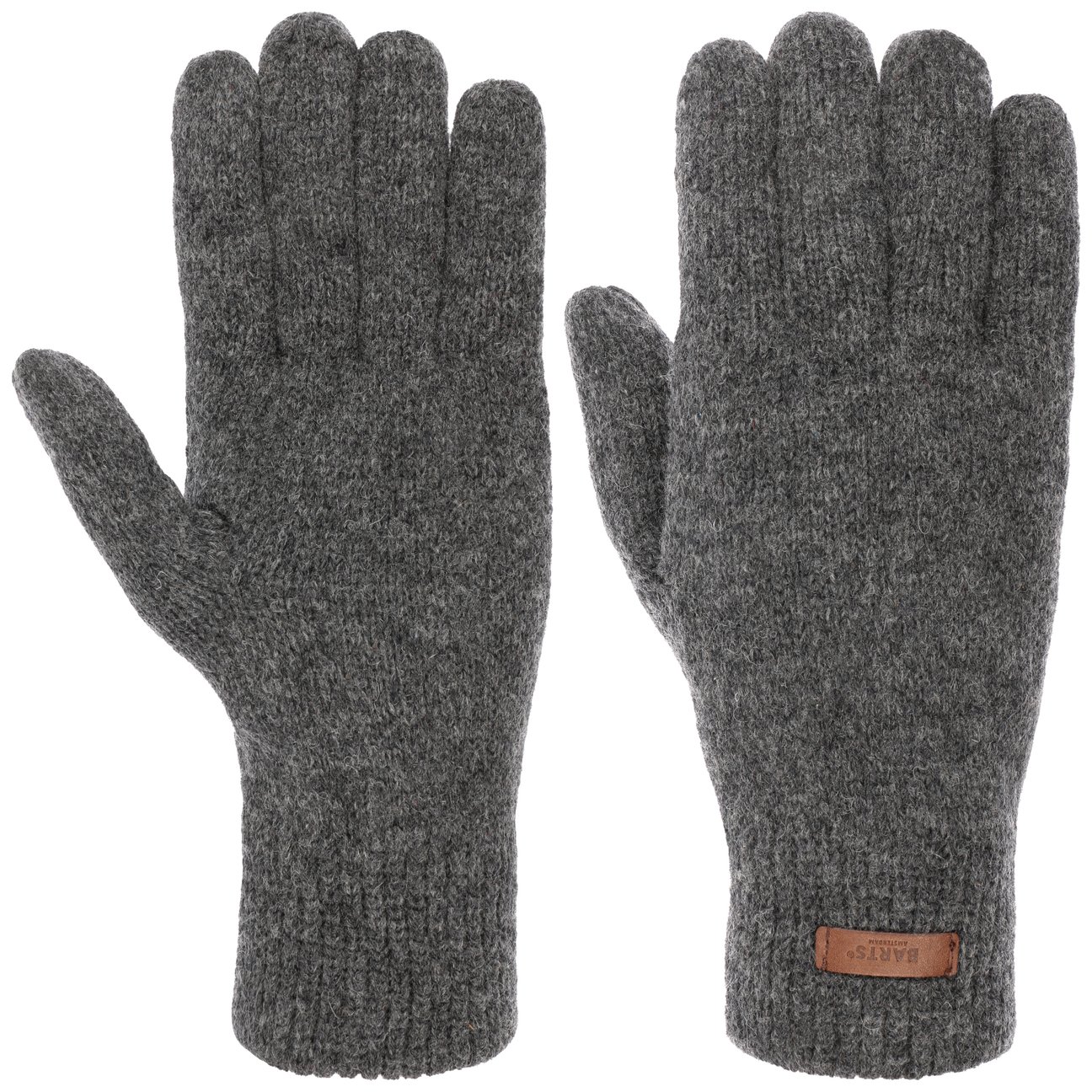 Barts Herren Grau Haakon Handschuh - Größe Mittel - Bild 3