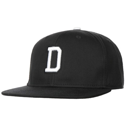 D Letter Snapback Cap
