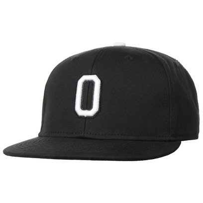 O Letter Snapback Cap
