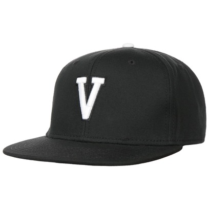 V Letter Snapback Cap