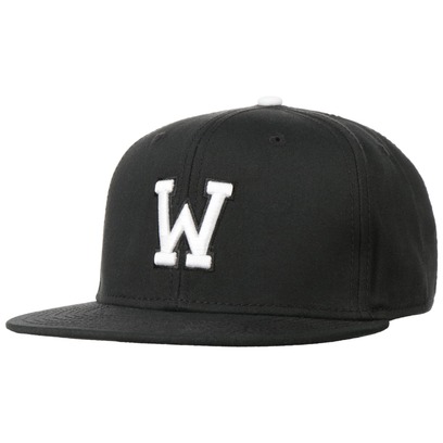 W Letter Snapback Cap