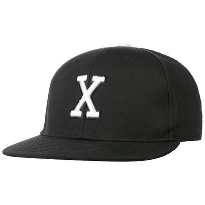 X Letter Snapback Cap