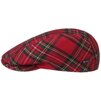 Tartan Schottenkaro Flatcap by Lipodo