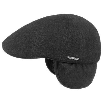 Texas Wool Ohrenschutz Flatcap by Stetson