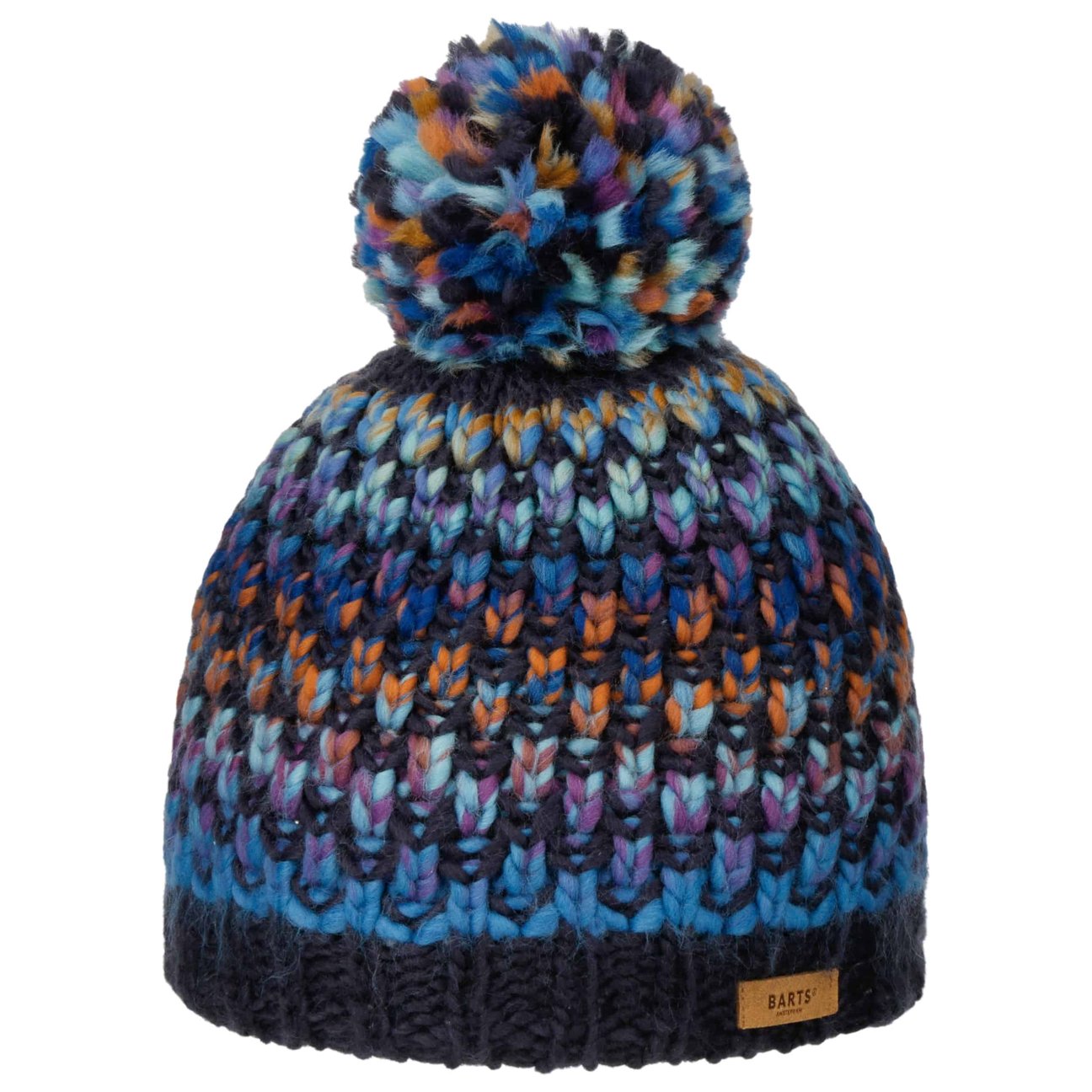 Barts Damen Blau Nicole Bommelmütze By - Bild 5