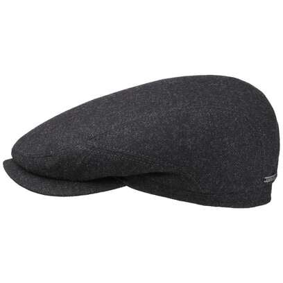 Belfast Wool Blend Flatcap by Stetson
