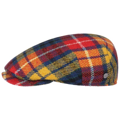 Capri Colour Harris Tweed Flatcap by Lierys