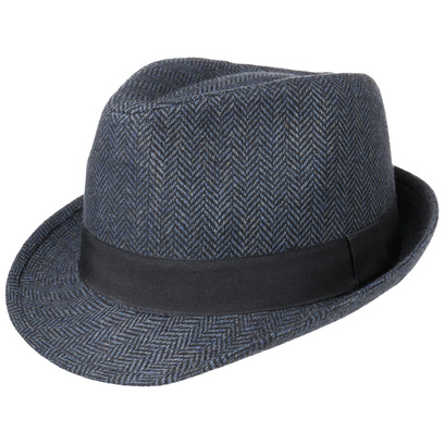 Classic Herringbone Trilby Hut by Lipodo
