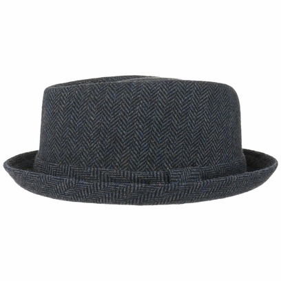 Diamond Crown Herringbone Wollhut by Lipodo