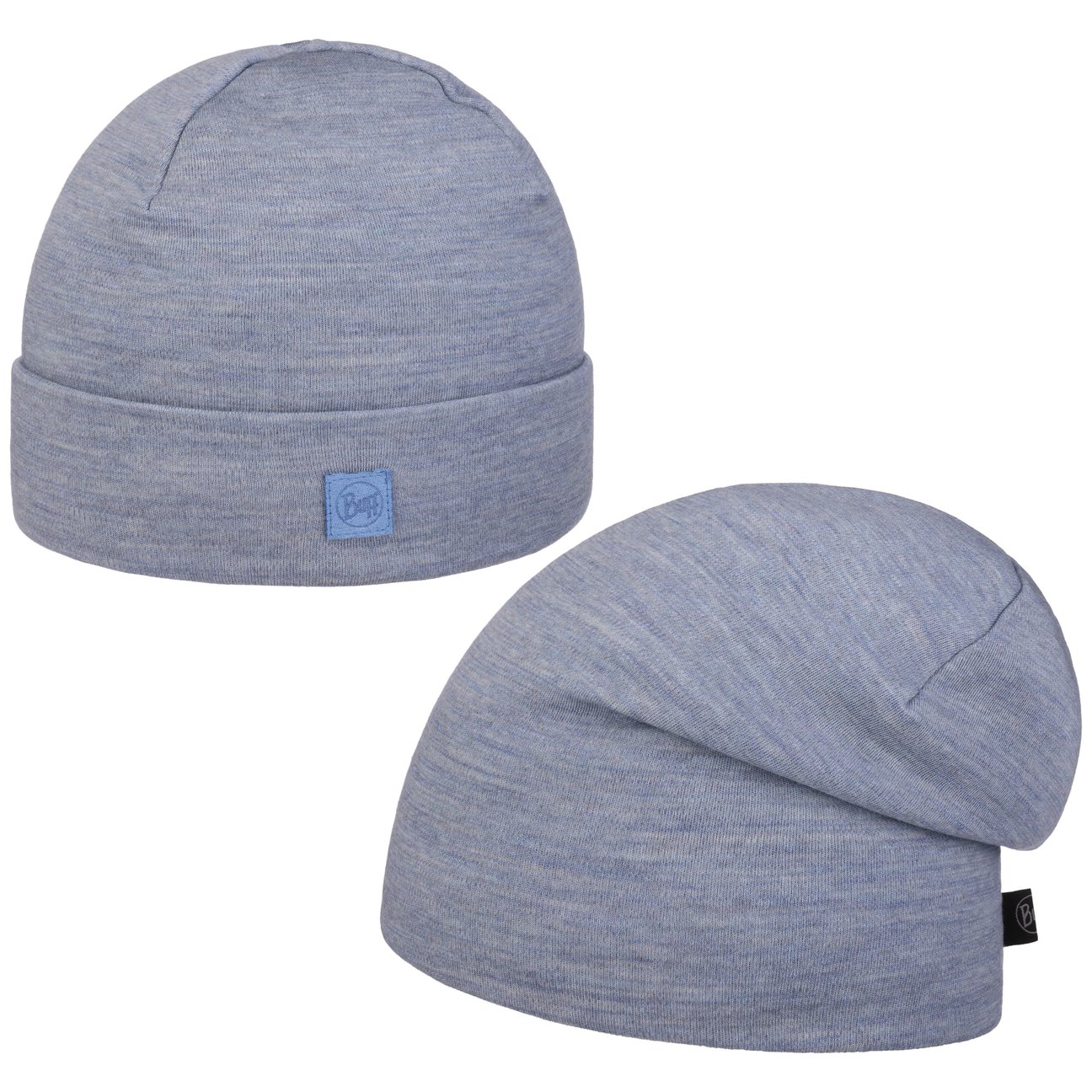Buff Hellblau Classic Heavyweight Merino Beanie By - Bild 3