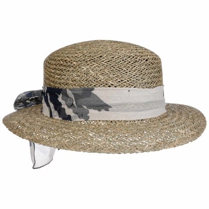 Seagrass Strohhut mit Stoffband by Lierys