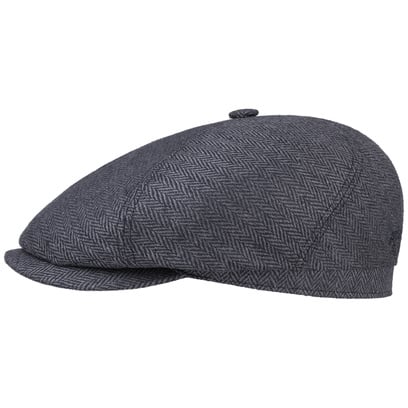Milner Seiden Flatcap by Stetson