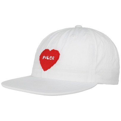 Heart Soft Visor Nylon Snapback Cap by Poler