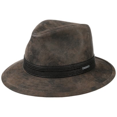 Jacky Pigskin Traveller Lederhut by Stetson