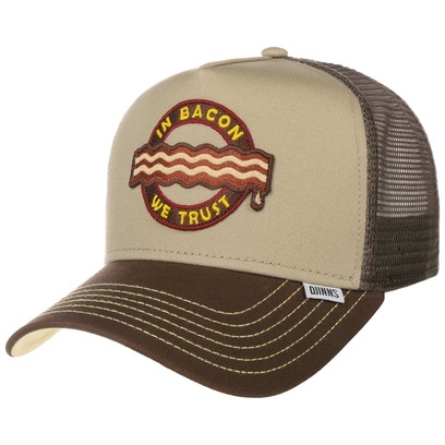 In Bacon We Trust HFT Trucker Cap by Djinns
