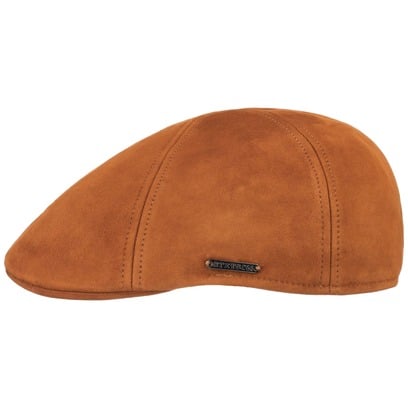 Texas Goat Suede Flatcap by Stetson