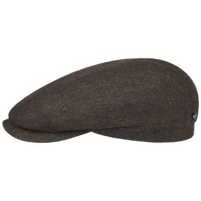 Chester Wool Silk Cashmere Flatcap by Stetson