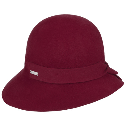 Lindana Velours Cloche Wollhut by Seeberger