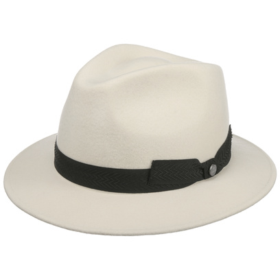 White Patterson Traveller Wollhut by Lierys