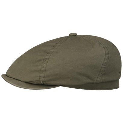 Cotton Twill Flatcap by Stetson
