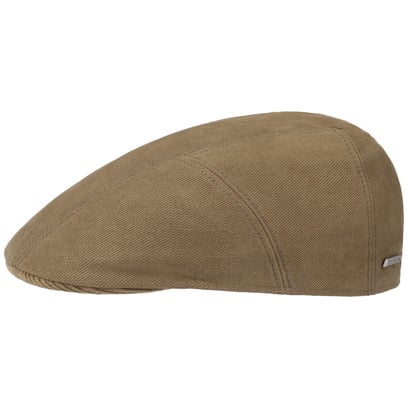 Soft Cotton Cord Flatcap by Stetson