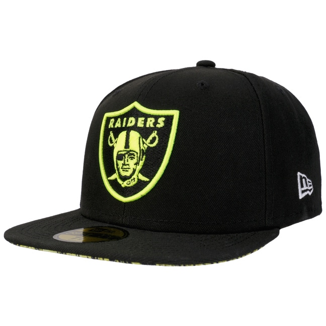 59Fifty NFL Neon Logo Raiders Cap by New Era - 42,95 €