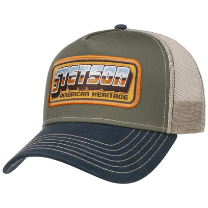 American Heritage Patch Trucker Cap by Stetson