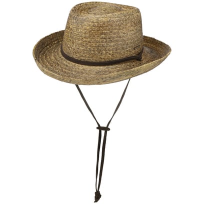 Vantago Western Strohhut mit Kinnband by Stetson