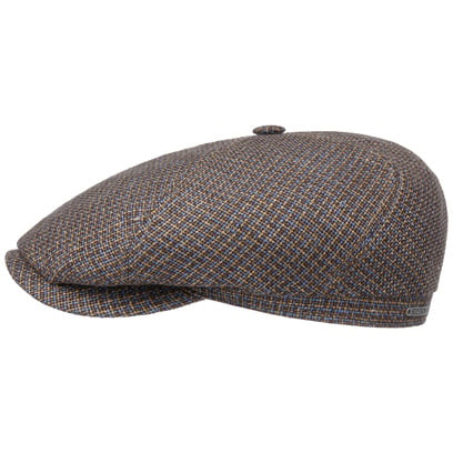 6 Panel Woolin Flatcap by Stetson