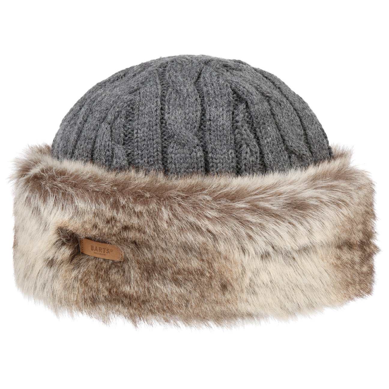 Barts, Damen, Mütze, Cable Bandhat, Grau, (One Size) - Bild 5