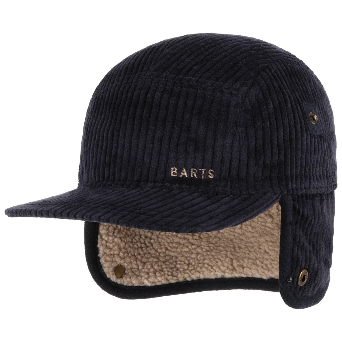Barts Herren Blau - Mütze Mit Ohrenklappen - Gr. - Os - Bild 3