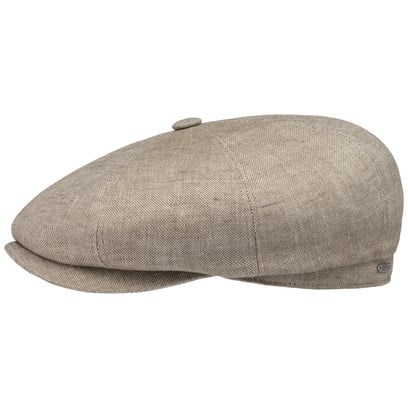 Hatteras Classic Leinen Flatcap by Stetson