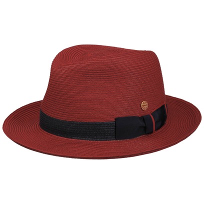 Samuel Livorno Fedora Strohhut by Mayser