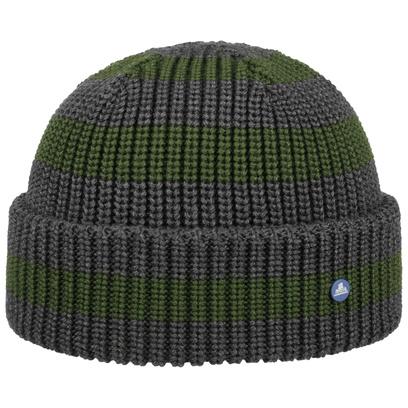 Twotone Stripes Beanie by Hammaburg