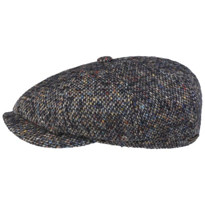 Hatteras Colour Dots Flatcap by Stetson