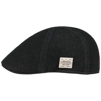 Texas Robust Denim Flatcap by Stetson