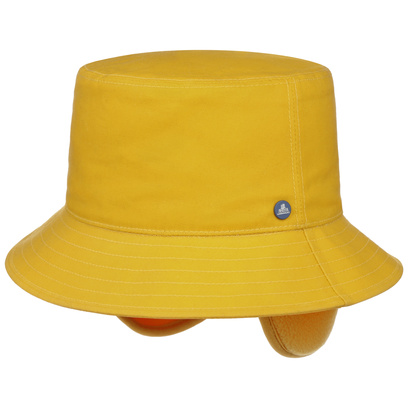 Waxed Cotton Bucket Fischerhut by Hammaburg