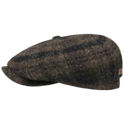 Hatteras Beeswax Shetland Wool Flatcap by Stetson