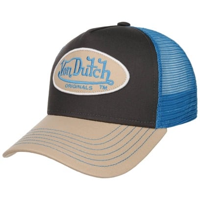 Boston Oval Patch Trucker Cap by Von Dutch