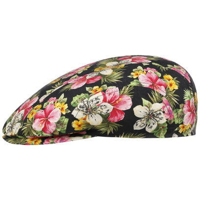 Lightweight Flower Mix Flatcap by Stetson