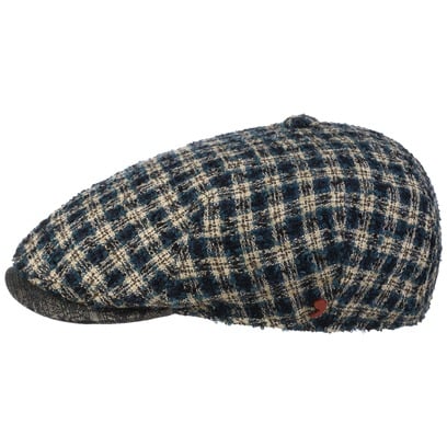 Landio Bouclé Check Flatcap by Alfonso D’Este