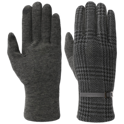 Houndstooth Fingerhandschuhe by Lipodo